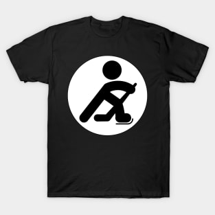 HOCKEY PLAYER SILHOUETTE T-Shirt